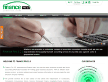 Tablet Screenshot of financepro20.com